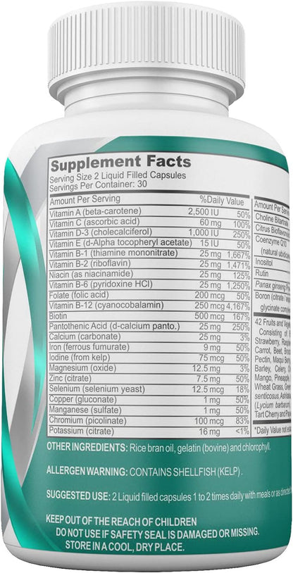 Vitaminas para Bypass Gástrico con Hierro y – El hierro contribuye a la función cognitiva normal. – Image 4