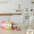 Extra Strength Hair, Skin & Nails Dietary Spring Valley Supplement, Biotin, Collagen, Gelatin 120 ct I + me Gusta Sticker