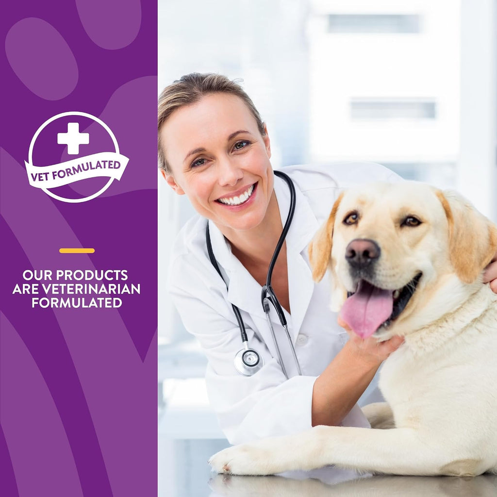 NaturVet VitaPet Multivitamínico Diario para Cachorros con Soporte para el Aliento (70 masticables suaves)