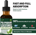 Polypodium leucotomos Immune Support Drops, Herbal Extract Immunity Boost Supplement for Skin Health. Calaguala para Proteger la Piel. 2oz