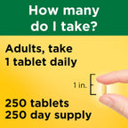 Nature Made Super B Complex con Vitamina C y Ácido Fólico, 250 Comprimidos