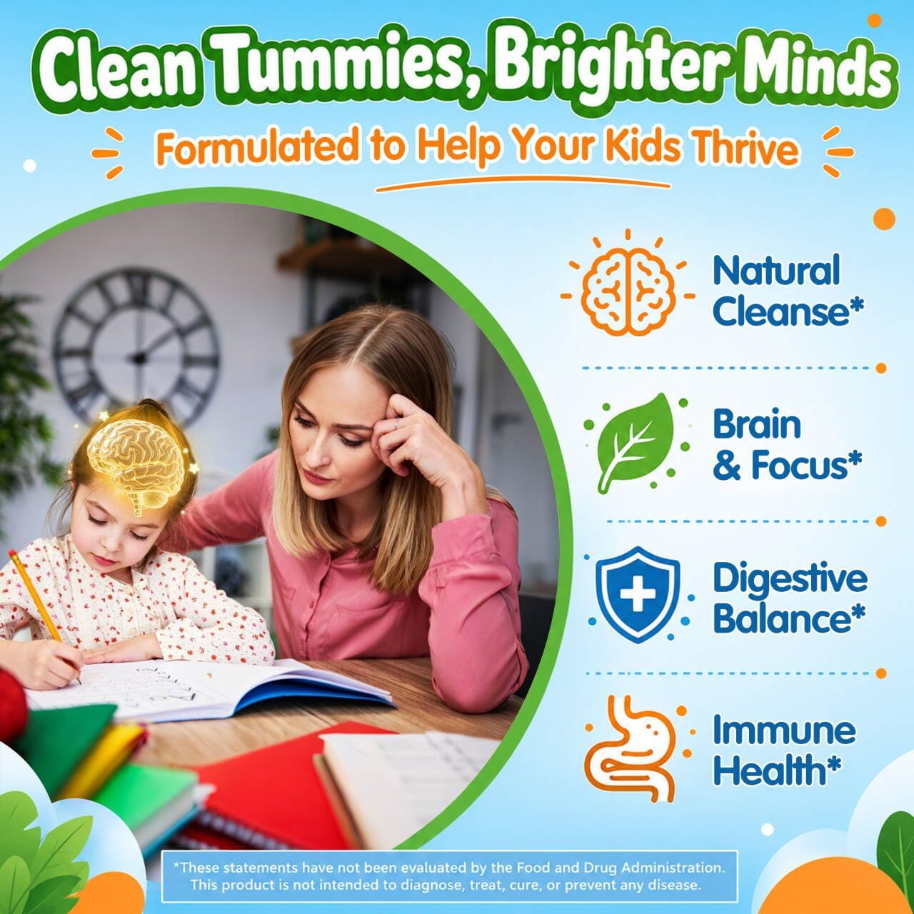 Zeolite Detox Gummies - LILICARE - Gominolas Detox para Niños y Adultos - 120 unidades