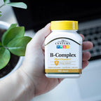 21st Century Complejo B con Vitamina C, 100 tabletas