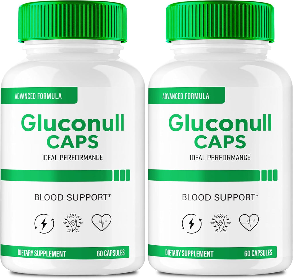 Gluconull Capsules – Suplemento de salud general de máxima potencia (2 Pack)