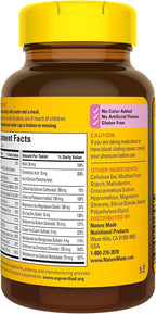 Nature Made Multi for Her 50+ - Multivitamínico para Mujeres Mayores de 50 Años - 360 Comprimidos (4 Botellas de 90)