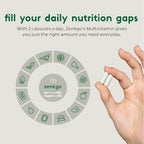 Zenkgo Multivitamínico para Mujeres con Probióticos + Alimentos Integrales (60 comprimidos)
