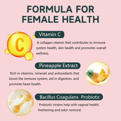 Premium Feminine Balance Gummies - Gomitas – Refuerzo del sistema inmunitario: La vitamina C contribuye al – Image 3