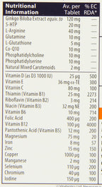 Vitabiotics Neurozan 30 Cápsulas