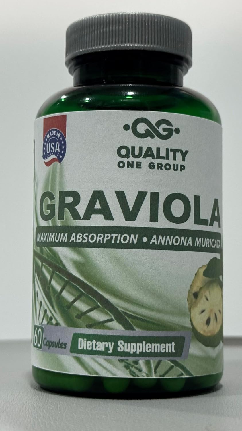 GRAVIOLA MAX - Extracto Puro de Graviola - Soursop (Annona muricata) de QUALITY ONE