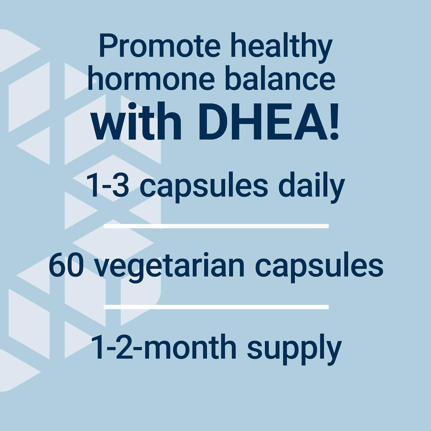 Life Extension DHEA 100 mg Vegetarian Capsules, 60 Count
