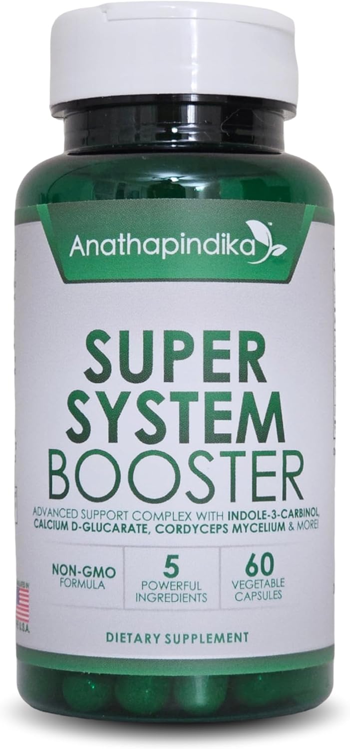 Anathapindika Super System Booster 5-en-1 - Complemento detox y antioxidante