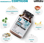 UMZU Cortigon - Suplemento con ginkgo biloba, fosfatidilserina, vitaminas B12 y B6