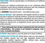 XYMOGEN Adrenal Manager - Complemento para la Salud Adrenal, Estrés y Energía, 60 Cápsulas