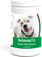 Healthy Breeds Pit Bull Salmon Oil Soft Chews 120 Count