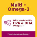 Nature Made Multivitamínico para Mujer con Omega-3, 150 Gomitas