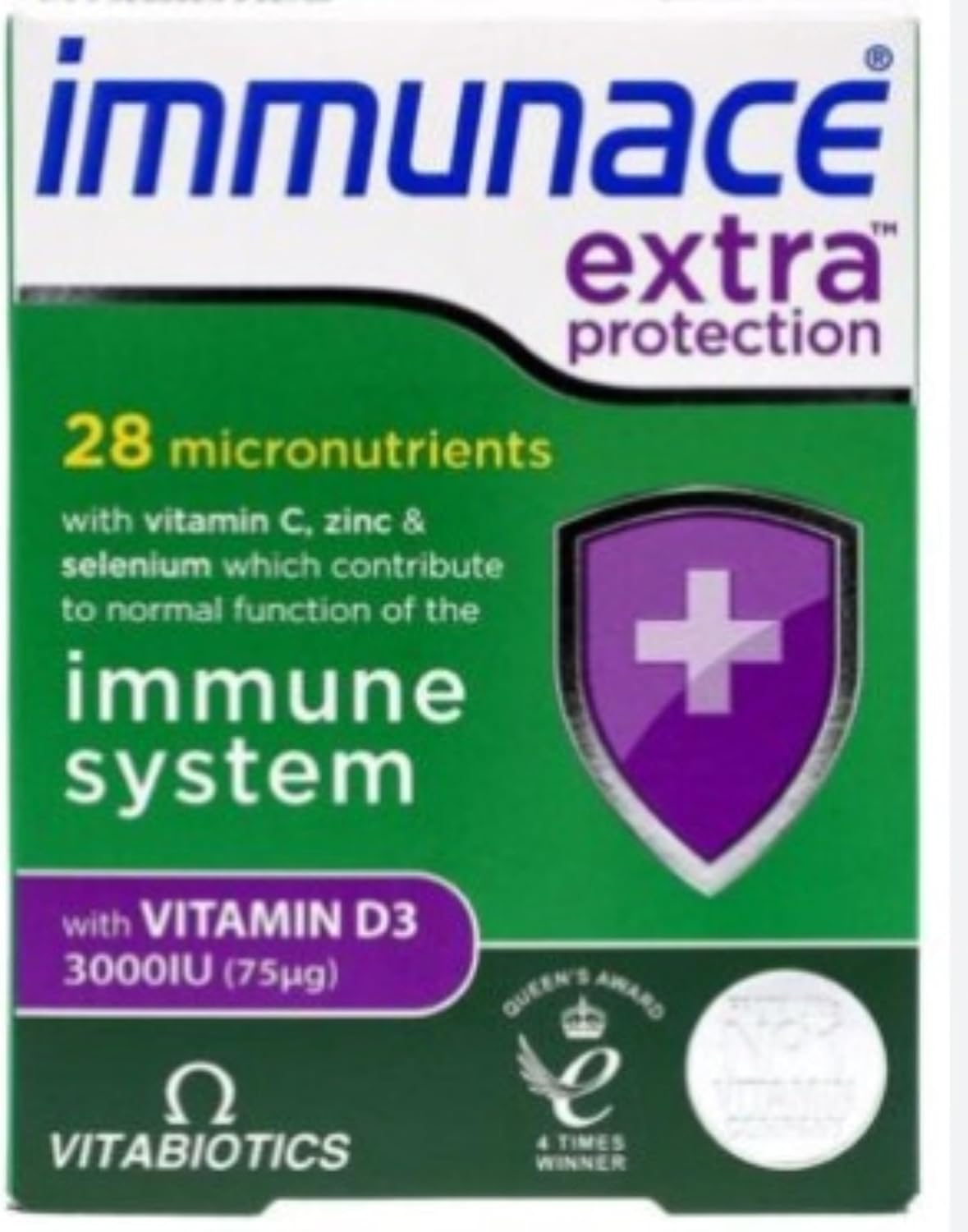 Vitabiotics Immunace Extra Protección 30 Comprimidos
