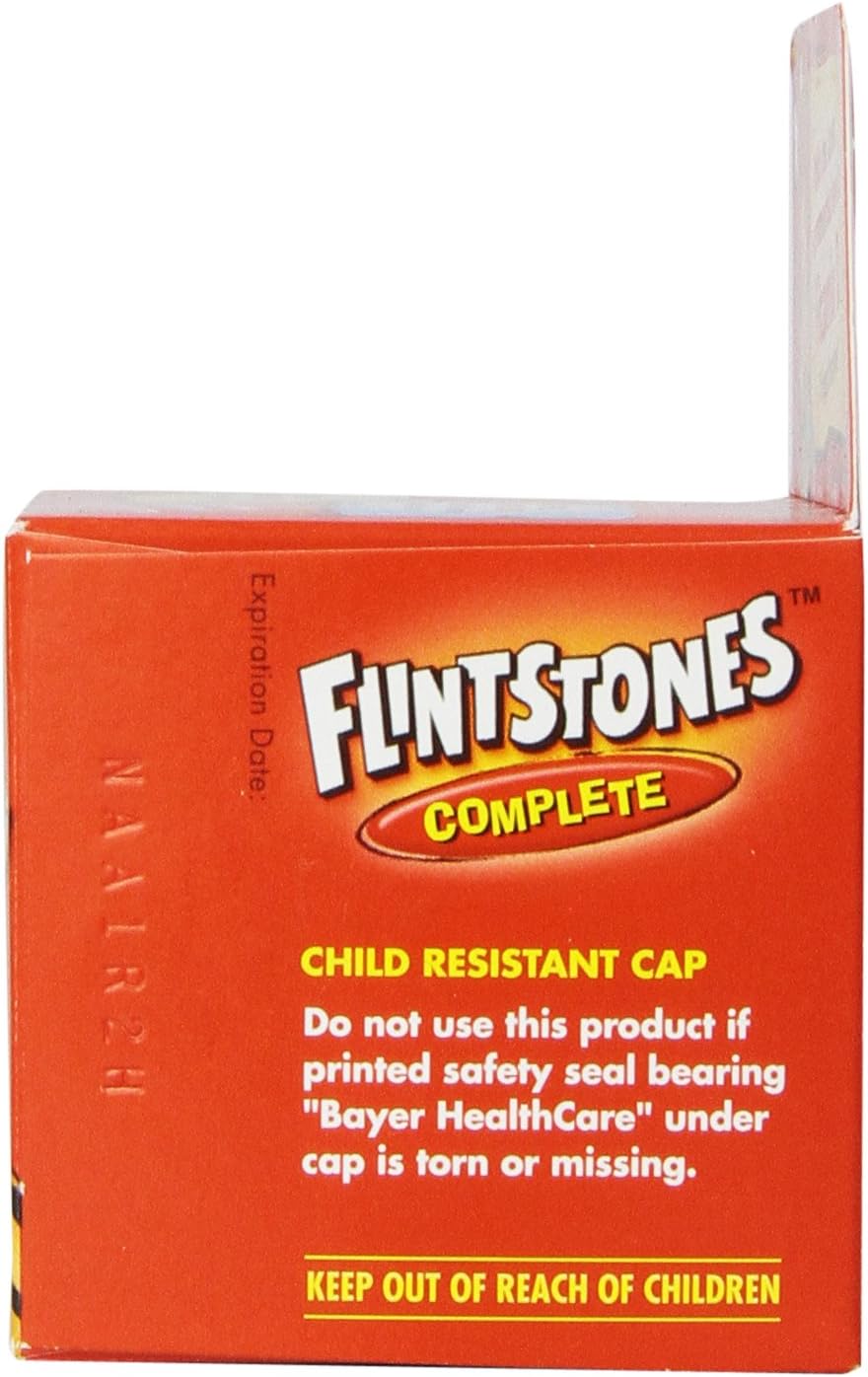 Flintstones Completos Masticables Infantiles, 60 Comprimidos
