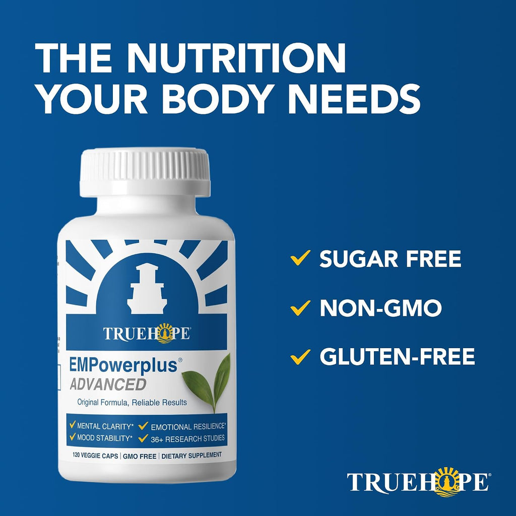 Truehope EMPowerplus Advanced Multivitamínico para Mujeres y Hombres - Complejo de Vitaminas y Minerales Quelados - 30 Días de Suministro