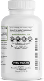 Bronson Rhodiola Rosea Cápsulas Veganas - 250 Unidades