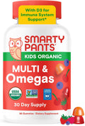 SmartyPants Multivitamínico Orgánico para Niños en Gomitas con Omega 3
