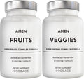 Amen Frutas y Verduras - Pack de 180 Cápsulas