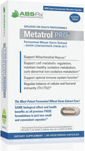 American BioSciences Metatrol PRO - Extracto de Germen de Trigo Fermentado - Apoyo Inmunológico Sin Gluten - 60 Cápsulas Vegetarianas, 41 mg