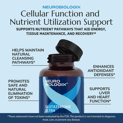 Neurobiologix Glutathione Ultra, Complejo – La riboflavina (B2) contribuye al metabolismo energético normal y a la – Image 6