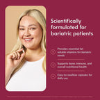 Bariatric Advantage High ADEK Multi - Multivitamínico con Vitaminas A, D, E, K y Minerales Traza - 60 Cápsulas