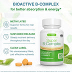 Igennus Super B-Complex Metilado y Vitaminas B Activas - 180 Comprimidos