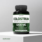 Calostro Bovino (120 Cápsulas) - 1000mg por Ración - 20% IgG - Dorado Nutrition