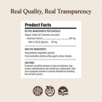 Real Mushrooms Turkey Tail para Mascotas – Suplemento Orgánico para Perros y Gatos – 90 Cápsulas