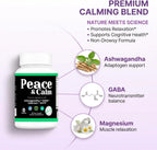 Peace and Calm - Suplemento para el Estrés y la Relajación, 60 Cápsulas