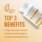 Approved Science Vitamina C Liposomal con Quercetina - 1100 mg - 360 Cápsulas