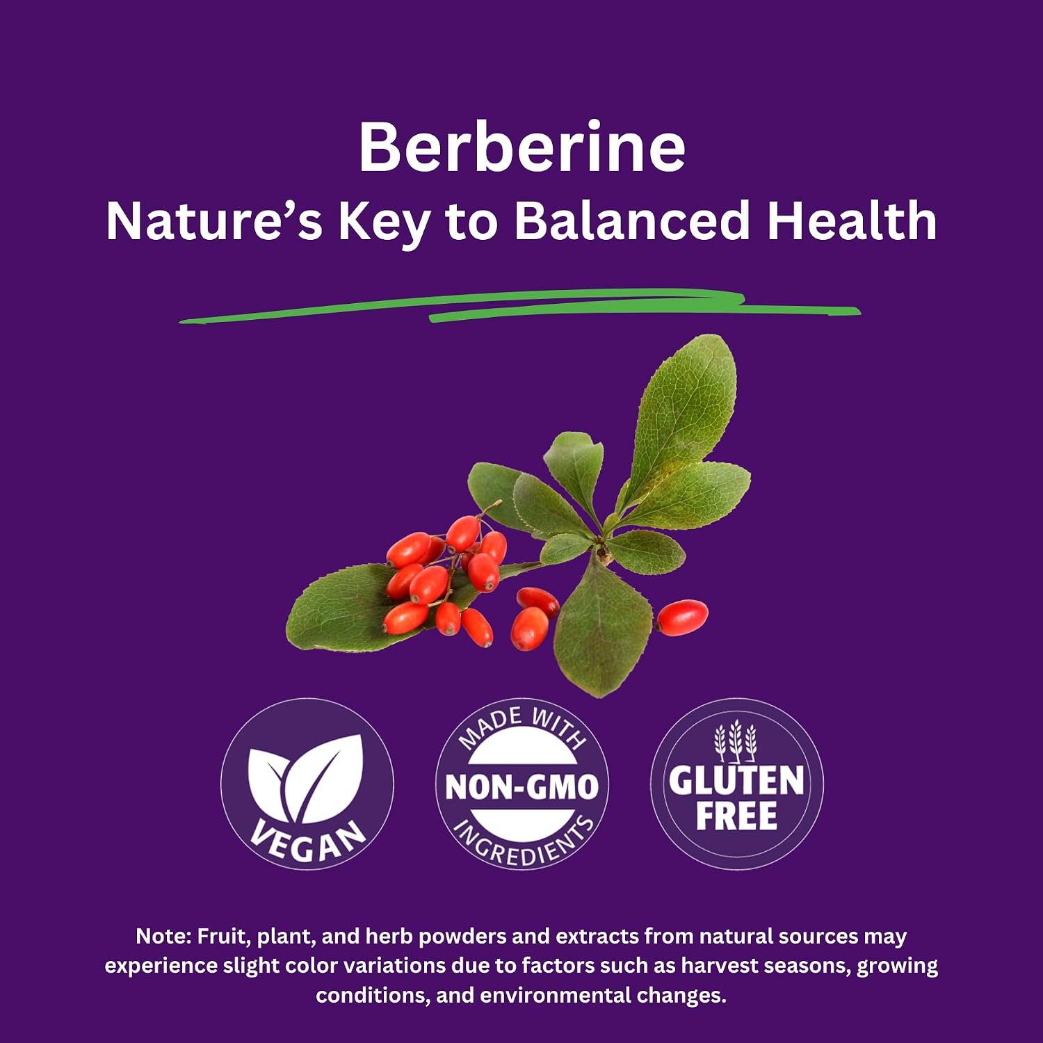 Extracto de Berberina 500 mg – Paradise Herbs, 180 Cápsulas Vegetales