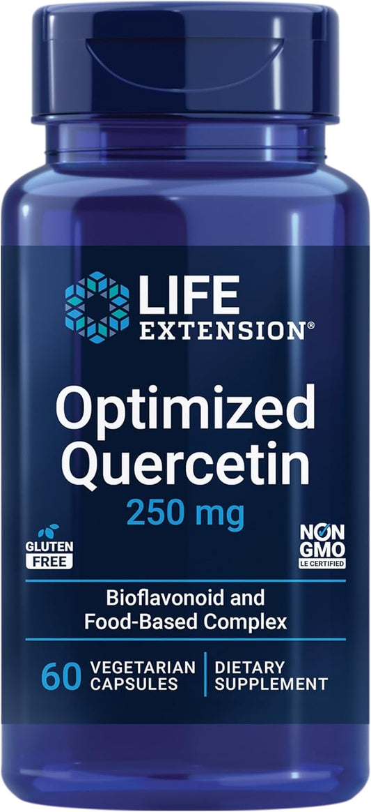 Life Extension Quercetina Optimizada 250 mg - 60 Cápsulas Vegetarianas