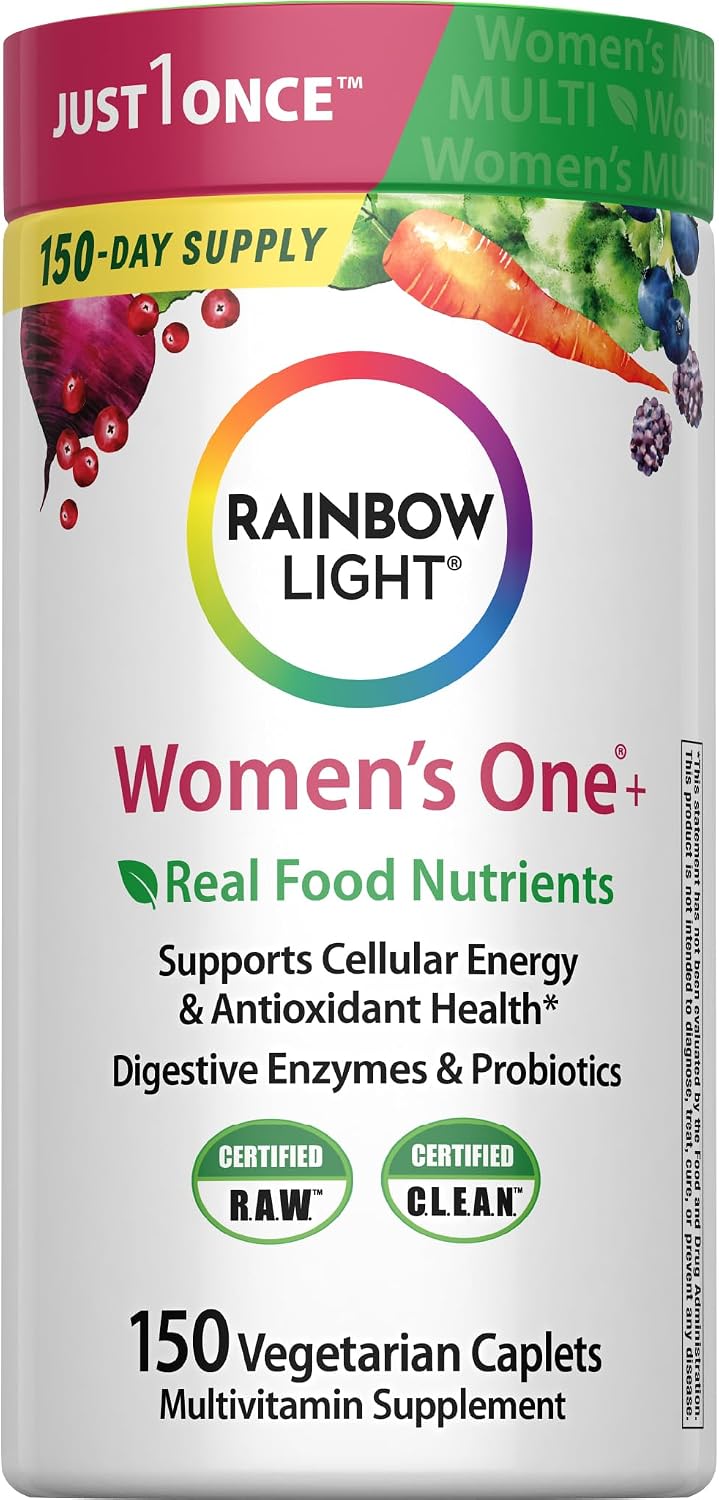 Rainbow Light Multivitamínico Certificado para Mujeres, 120 Cápsulas