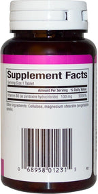 B-6 Piridoxina HCl 100 mg, 90 comprimidos - Natural Factors