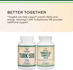 Turkesterone 500 mg, 120 cápsulas - Extracto de Ajuga Turkestanica estandarizado al 10%