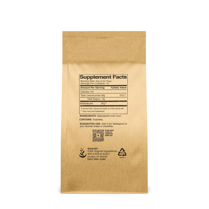 Pure Original Ingredients Maltodextrina (450 – Espesante: Aporta cuerpo y textura a salsas, sopas, cremas y – Image 2