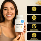 Spermidine Supplement – 60 Cápsulas Vegetales – Extracto de Germen de Trigo con 1000 mg de Espermidina y BioPerine