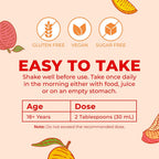 MaryRuth's Multivitamínico Líquido + Crecimiento Capilar - Clínicamente Testado con Biotina 10000 mcg - 450 ml