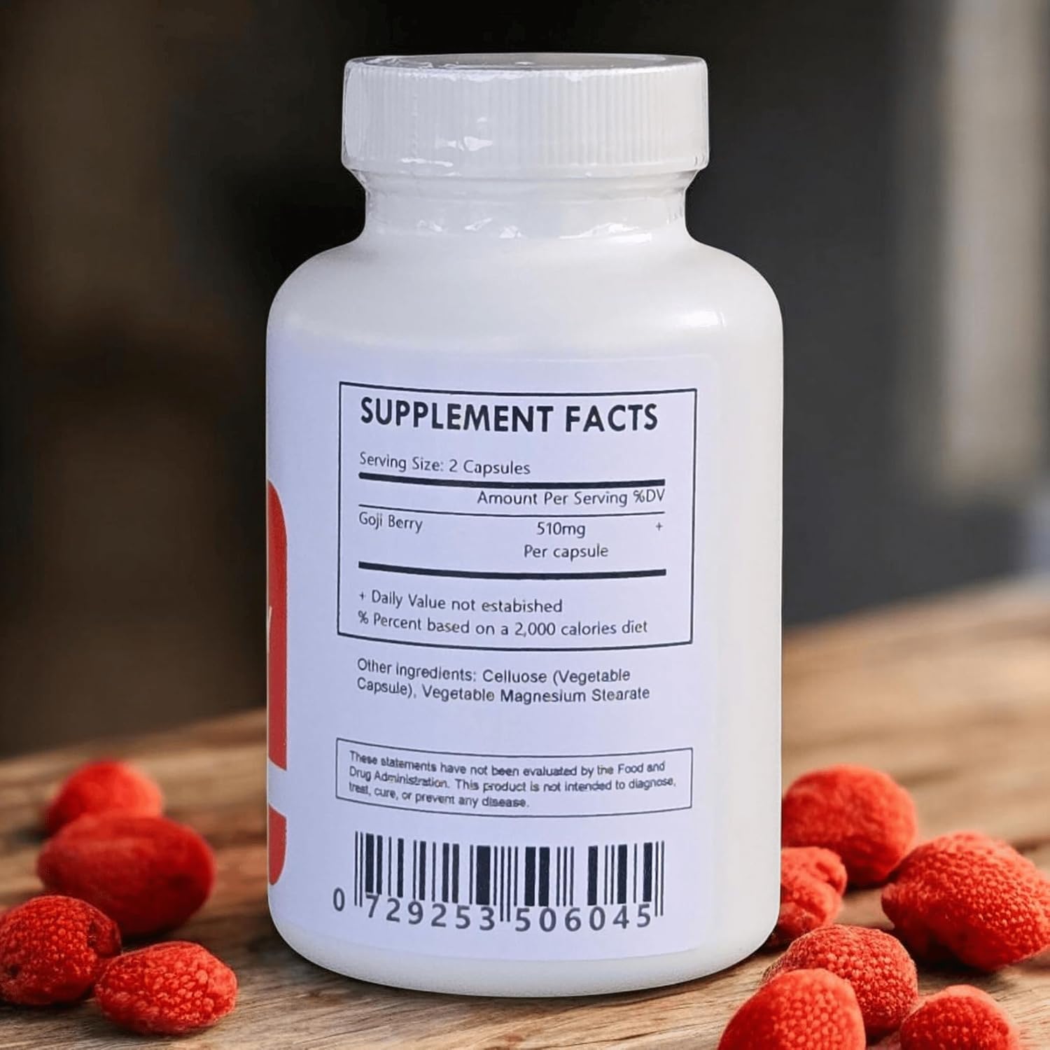 Cápsulas de Goji Berry Ecológicas - 30 unidades
