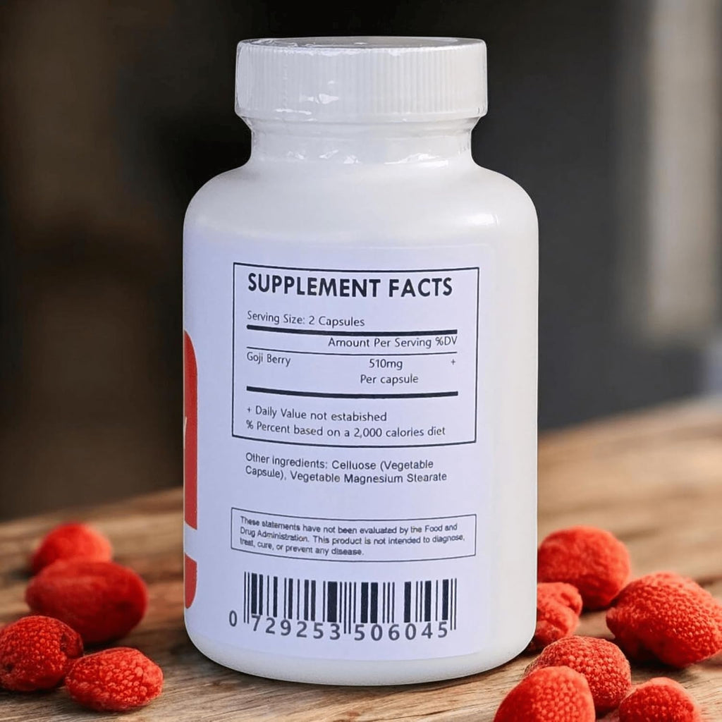Goji Berry Capsules - Organic - 60