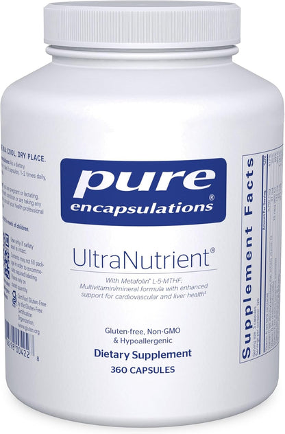 Pure Encapsulations UltraNutrient - – Extractos herbales estandarizados : espino blanco, jengibre, cardo mariano y – Image 8