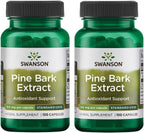 Extracto de Corteza de Pino de Swanson 50 mg, 100 Cápsulas