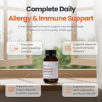 IMUNI Apoyo Alergias e Inmunidad - Quercetina, Vitamina C, Zinc y D3 - 60 Cápsulas Veganas