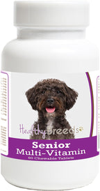 Healthy Breeds Multivitamínico para Perros Senior Schnoodle 60 Comprimidos