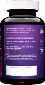 Vitamina B12 con Ácido Fólico 2000 mcg - MRM Nutrition