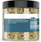 Earthborn Elements Cissus Quadrangularis 200 Cápsulas, Puro y sin Diluir, Sin Aditivos