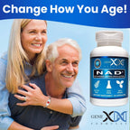 Genex Formulas NAD+ 250mg 60 Cápsulas - Nicotinamida Adenina Dinucleótido
